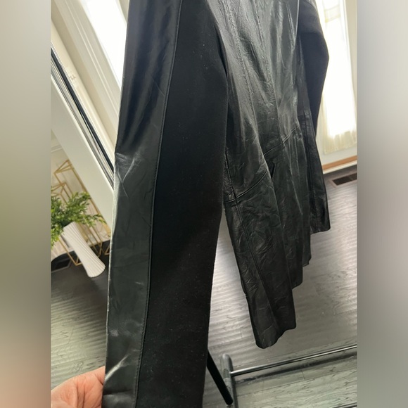 Black Cigno Nero Leather Jacket - Picture 5 of 7